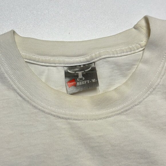 Vintage Y2K Jerome Fire Department T Shirt Mens Large White - Picture 4 of 14